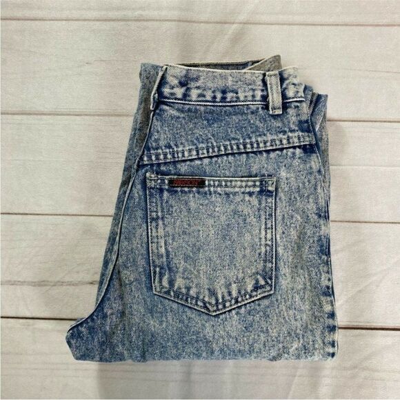 Sasson Vintage Y2K Acid Wash Mom Jeans Size 4 - Picture 12 of 12